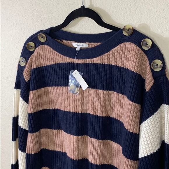 Madewell Calloway Boatneck Pullover Sweater - Picture 7 of 12